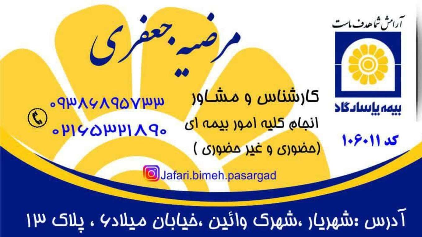 بیمه پاسارگاد نمایندگی ******