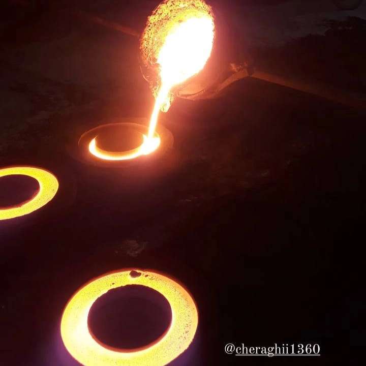 ذوب فلزات چراغی