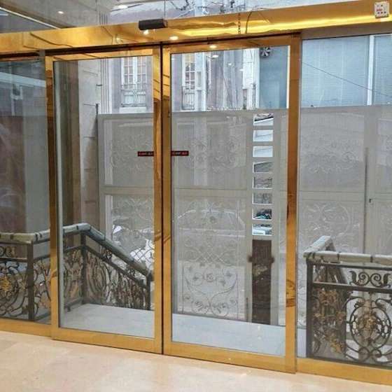 درب اتوماتیک شیشه ای