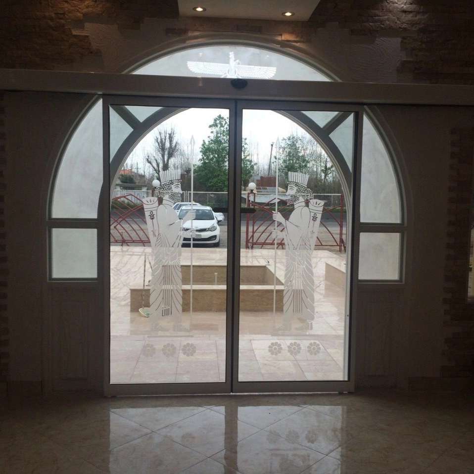 درب اتوماتیک شیشه ای