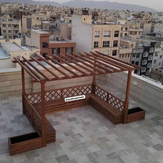 پرگولا چوبی