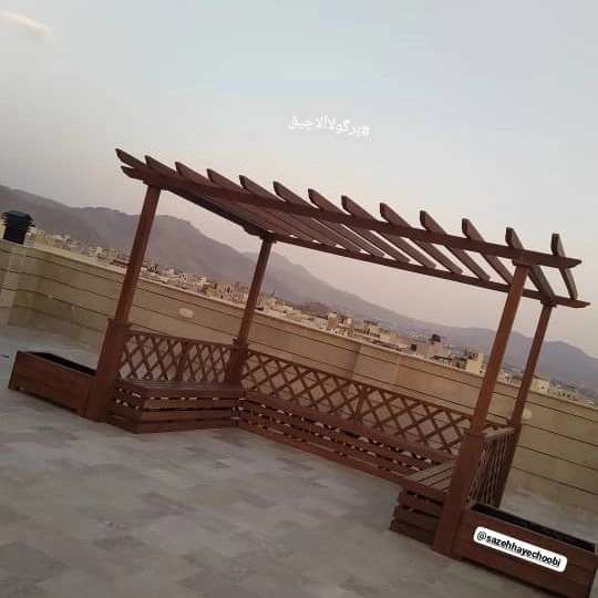 پرگولا چوبی