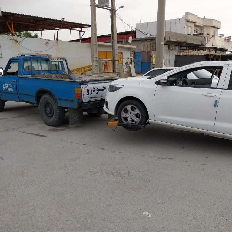 امدادخودروخودروبریدک کش عبادزاده در بوشهر