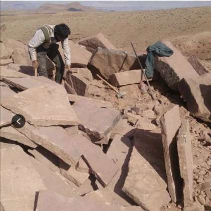 تولید و فروش انواع سنگهای لاشه رنگهای متنوع جلالی میگون تهران