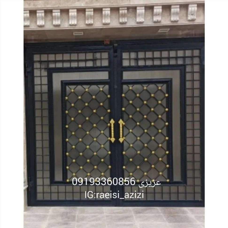 درب حفاظ و راه پله و نرده فرفورژه
