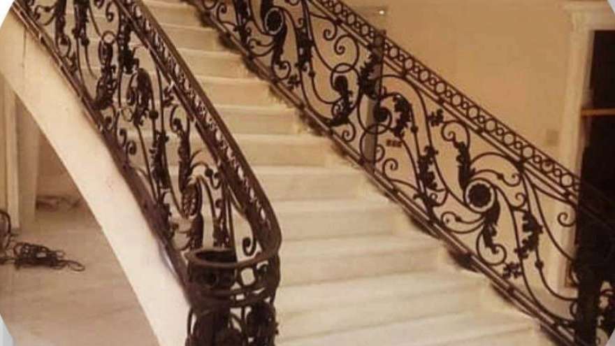 حفاظ و راه پله و نرده فرفورژه