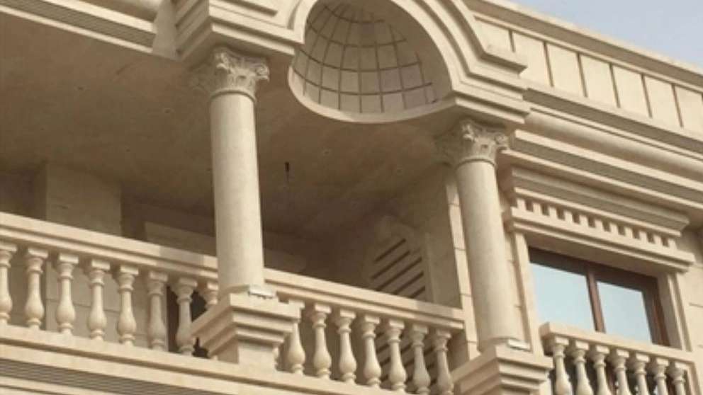 تولیدی ستون های سنگی گرد کاظمی