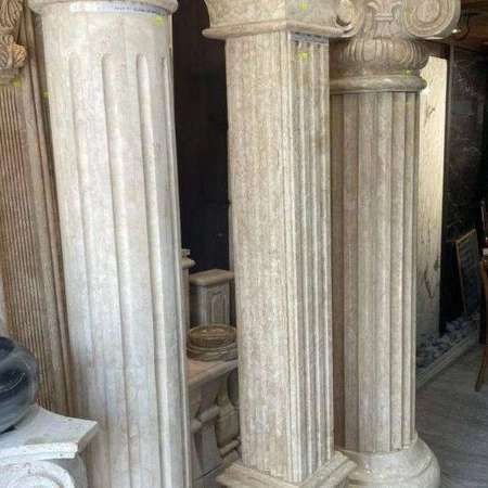 تولیدی ستون های سنگی گرد کاظمی