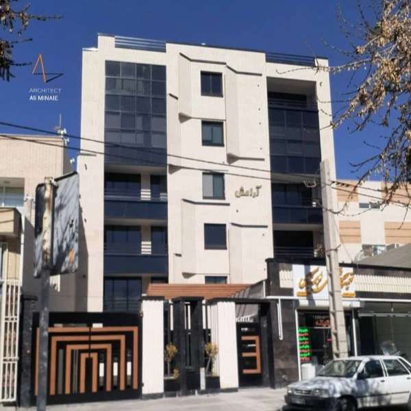 طراحی نمای ساختمان مینایی