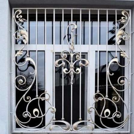 نرده استیل درب آکاردئونی و پنجره فلزی
