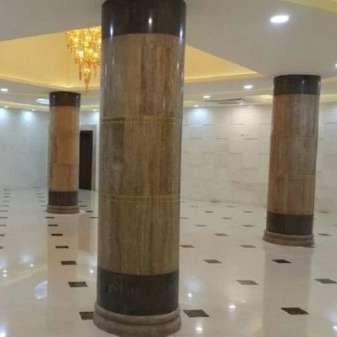 تولیدی ستون های سنگی گرد کاظمی در اصفهان