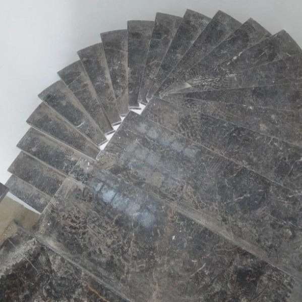 پله گرد مارپیچ بتنی واحدی