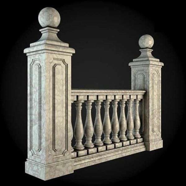 نرده سنگی نوین