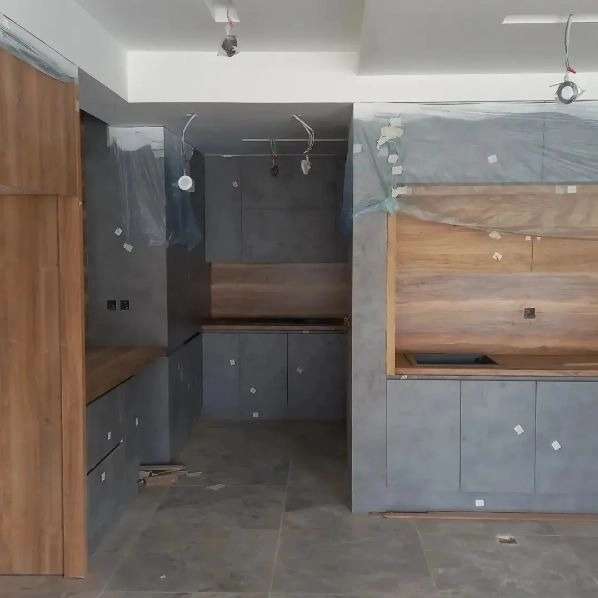 اجرا شده کابینت های پروژه زایده رود شمس ابادی