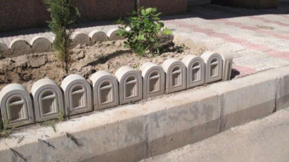محوطه سازی و جدول کاری محمدی