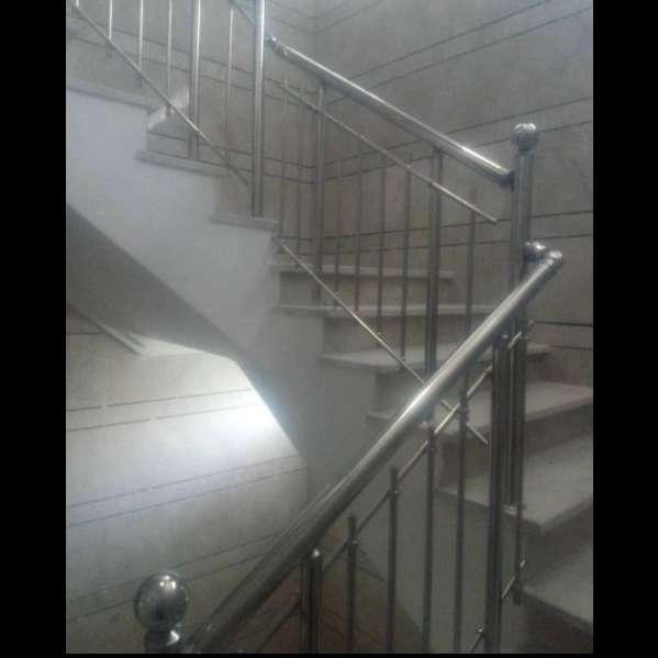 نرده استیل درب آکاردئونی و پنجره فلزی