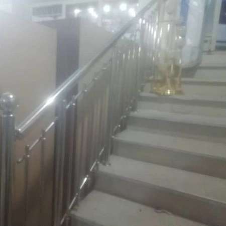 نرده استیل درب آکاردئونی و پنجره فلزی