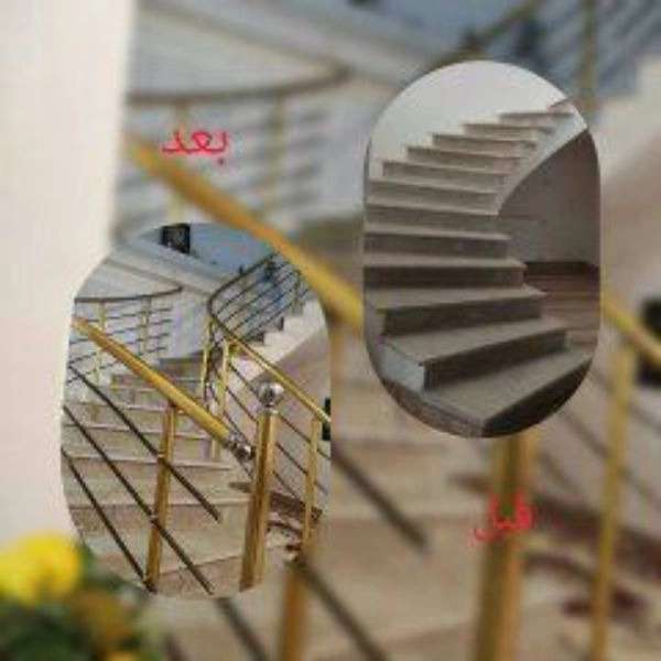 نرده استیل درب آکاردئونی و پنجره فلزی