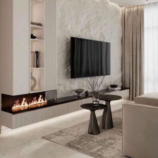 شومینه برقی و گازی شعله نما