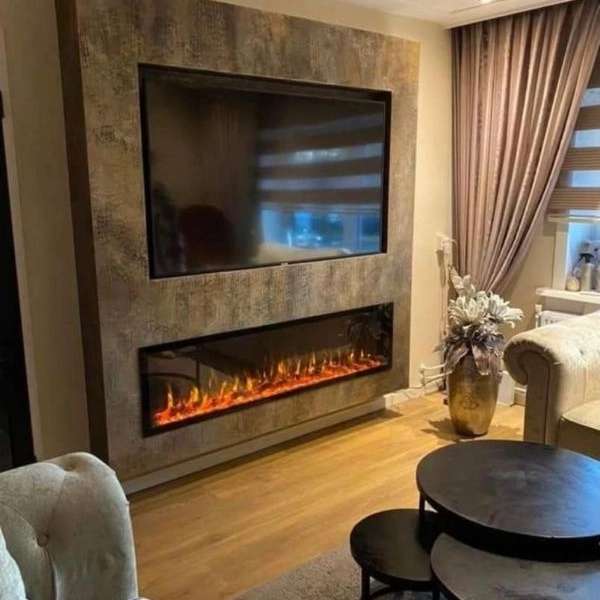 شومینه برقی و گازی شعله نما