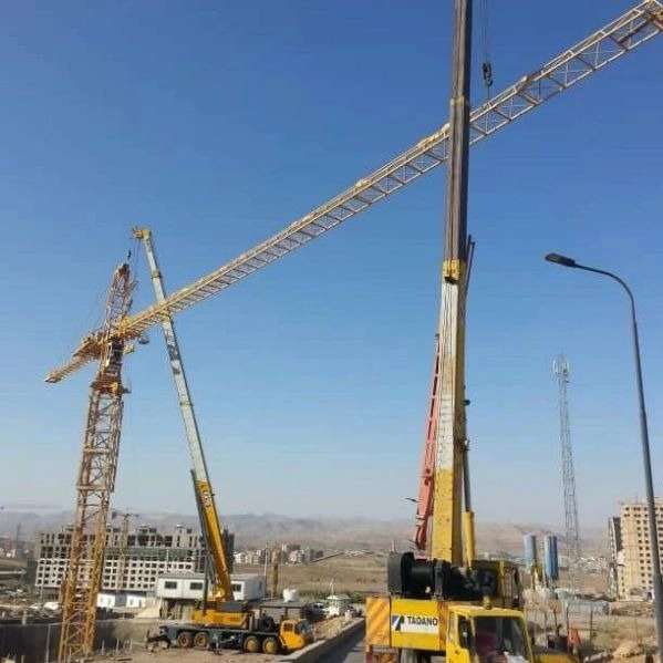 فروش تاور کرین و پروژه های انجام شده