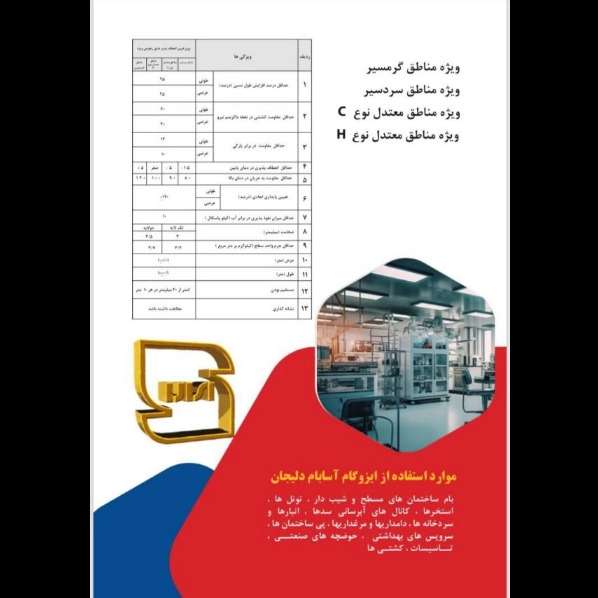 ایزوگام و عایق رطوبتی آسابام دلیجان