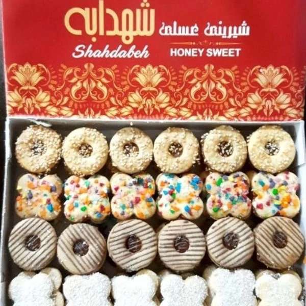 شیرینی عسلی شهدابه