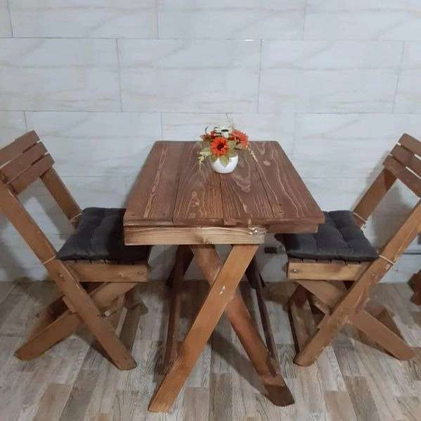 میزو صندلی چوبی تاشو یکاوود