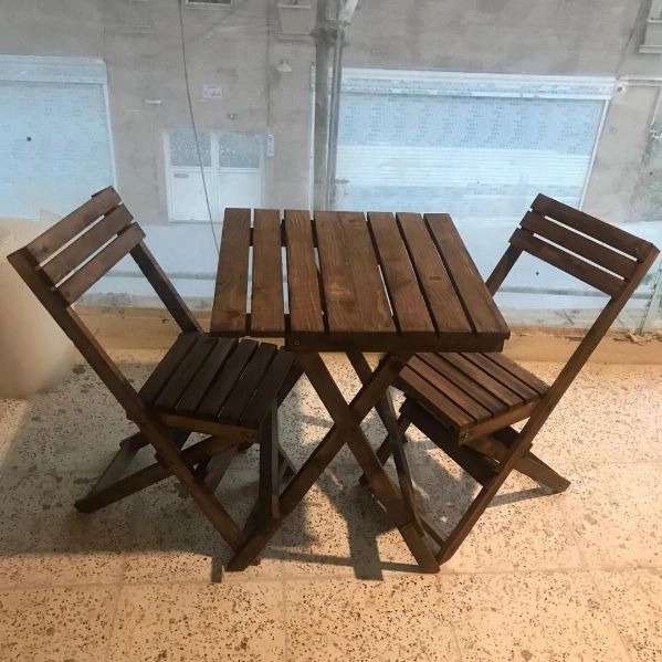 میزو صندلی چوبی تاشو یکاوود