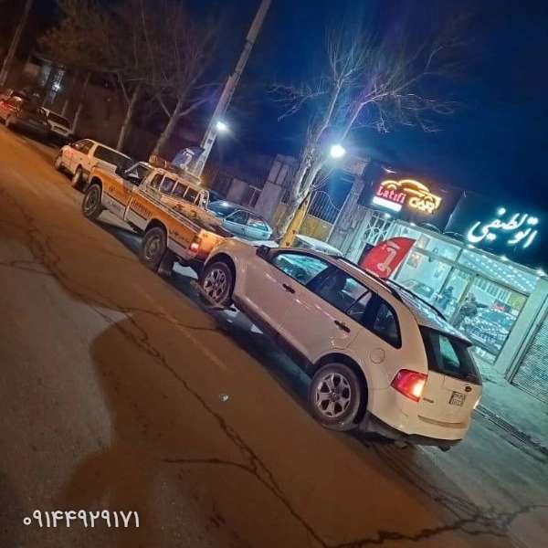 خودروبر جاده هادیشهر جلفا حسین پور