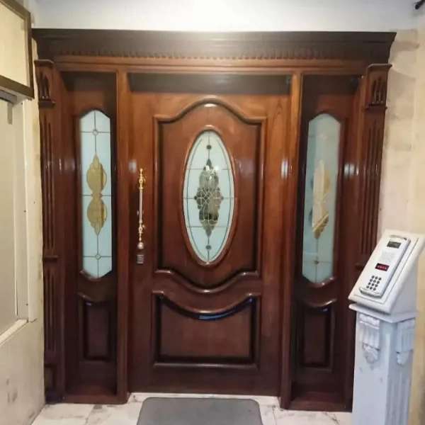 پله پیچ و نرده چوبی و مصنوعات چوبی ماکان چوب