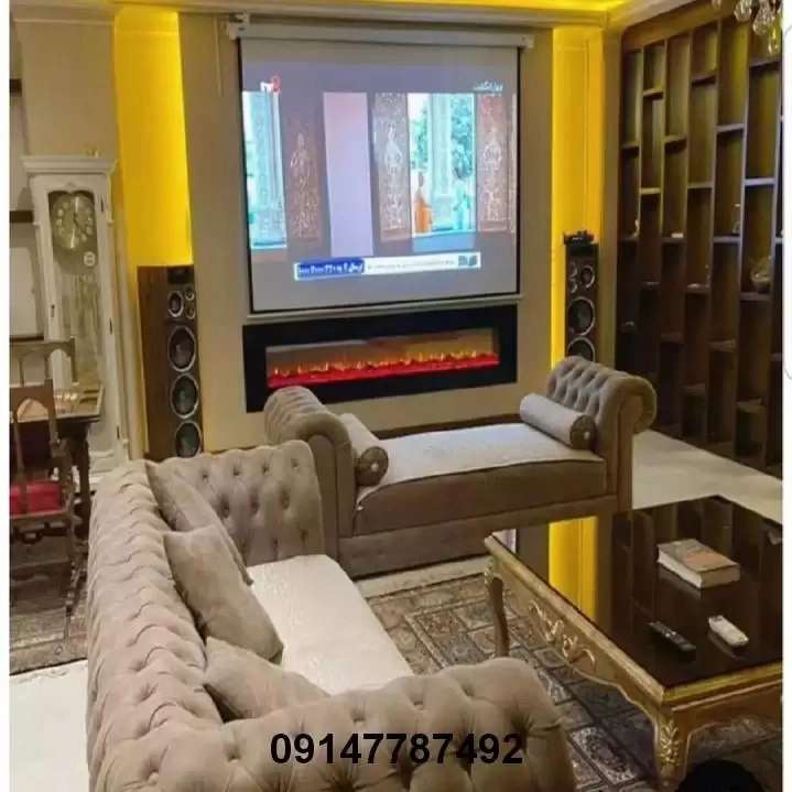 شومینه های مدرن ال سی دی یا دیواری (برقی،گازی)