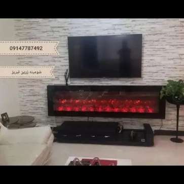 شومینه های مدرن ال سی دی یا دیواری (برقی،گازی)