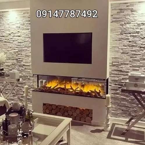 شومینه های ۳بعدی ۳طرفه یاu(برقی،گازی)