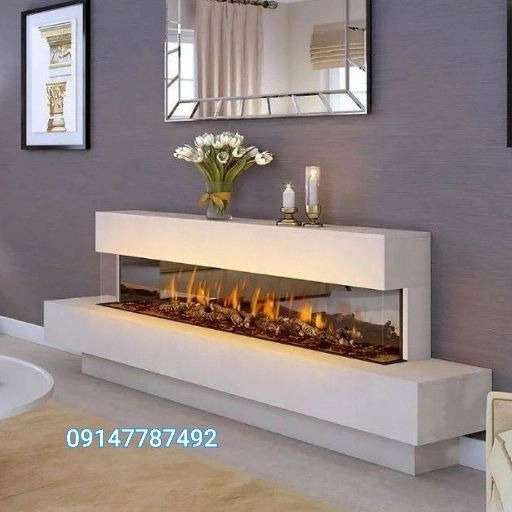 شومینه های ۳بعدی ۳طرفه یاu(برقی،گازی)
