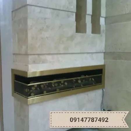 شومینه های ۹۰درجه یا Lمدرن(برقی،گازی)