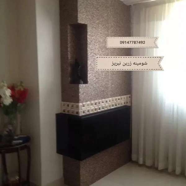 شومینه های ۹۰درجه یا Lمدرن(برقی،گازی)