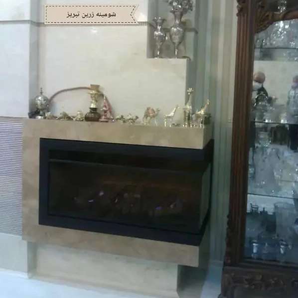 شومینه های ۹۰درجه یا Lمدرن(برقی،گازی)