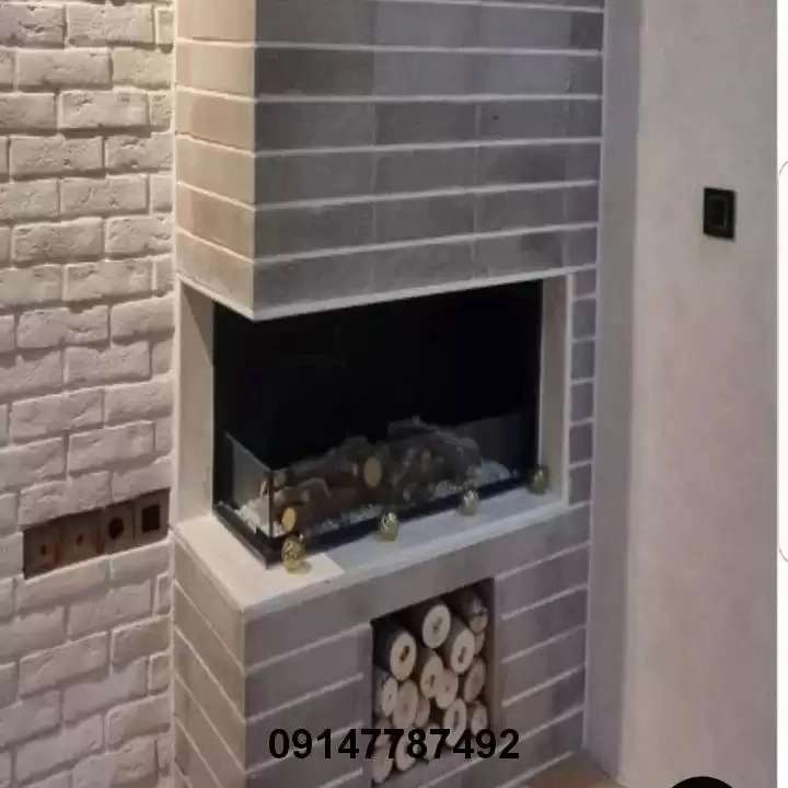 شومینه های ۹۰درجه یا Lمدرن(برقی،گازی)