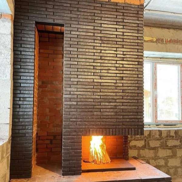 شومینه و باربیکیو و آجر نمای سنتی خوشحال
