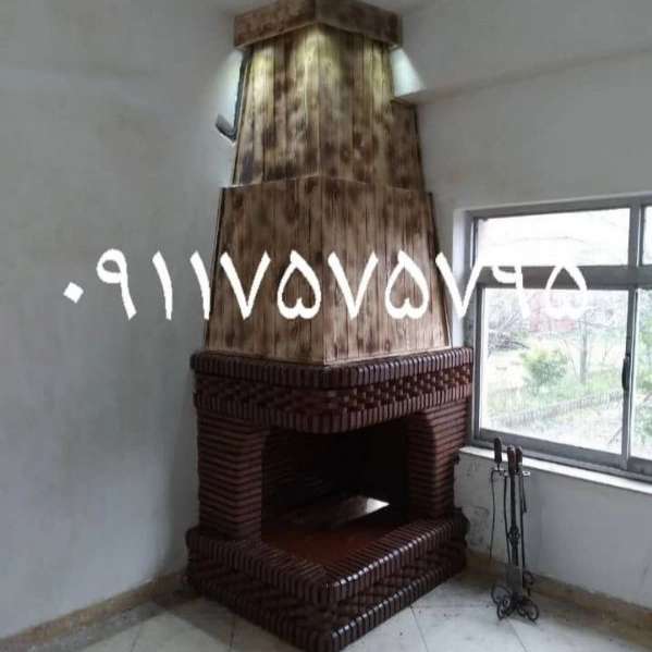 شومینه و باربیکیو و آجر نمای سنتی خوشحال