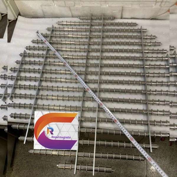 آهنربا شبکه ای و قیف وان و گازگیر تزریق پلاستیک رویال