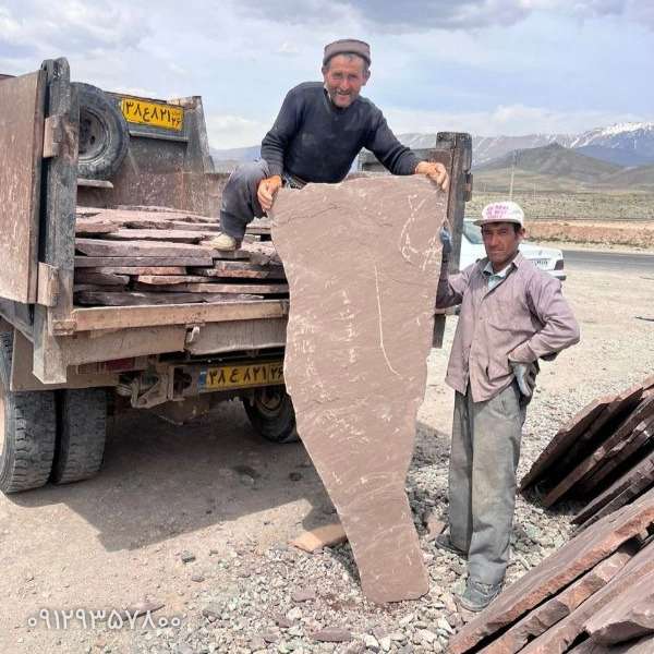 لاشه سنگ و سنگ ورقه ای مصالح رجبیان