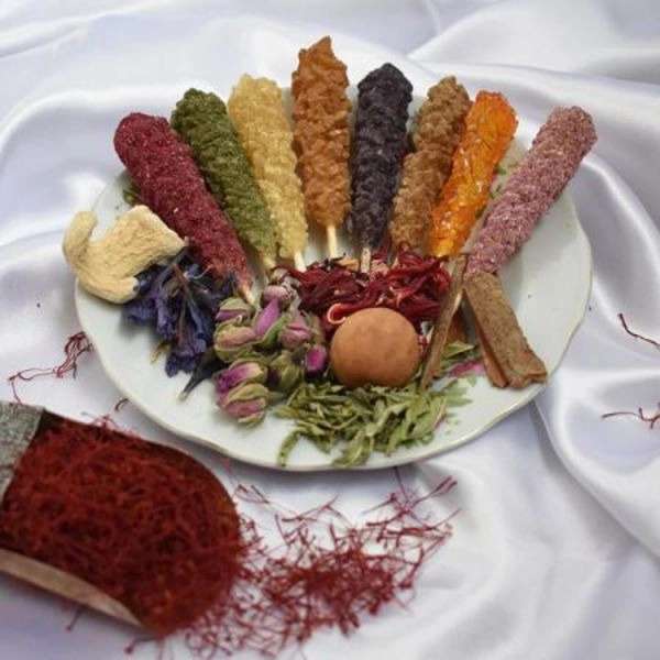 قند و نبات رنگی
