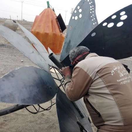 مجسمه و المان شهری سیما منظر توس