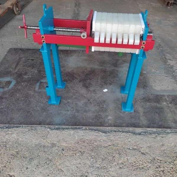 دستگاه فیلتر پرس 20×20، 10 قاب دستی