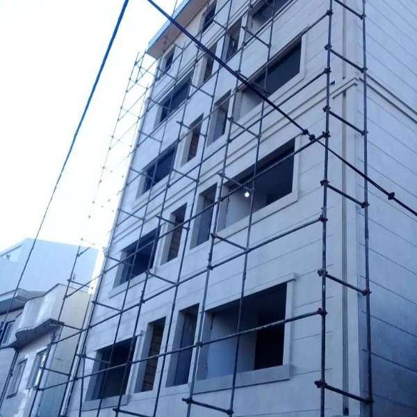 داربست فلزی شهر باران در رشت