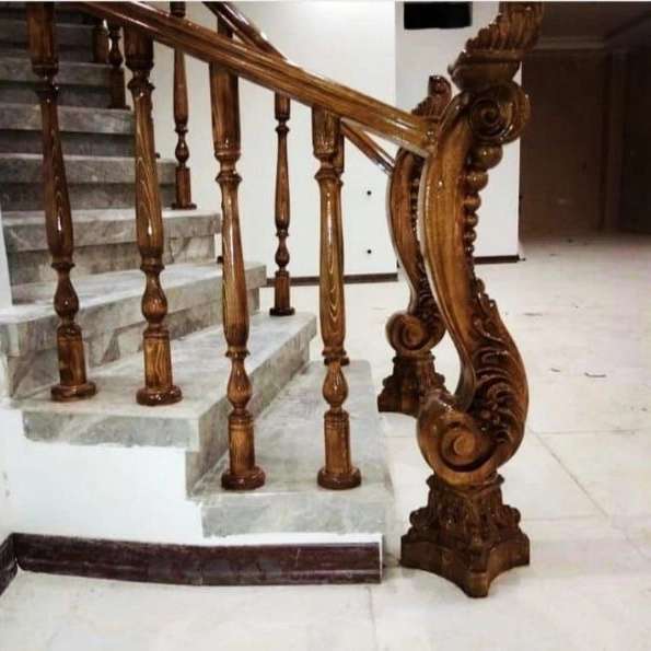 نرده چوبی
