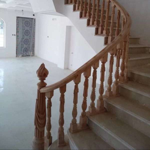 نرده چوبی