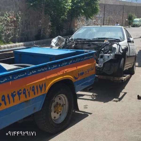 خودروبر جاده هادیشهر جلفا حسین پور